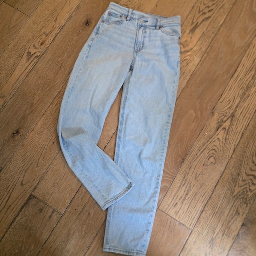 American Eagle‎ mom fit high rise jeans size 00